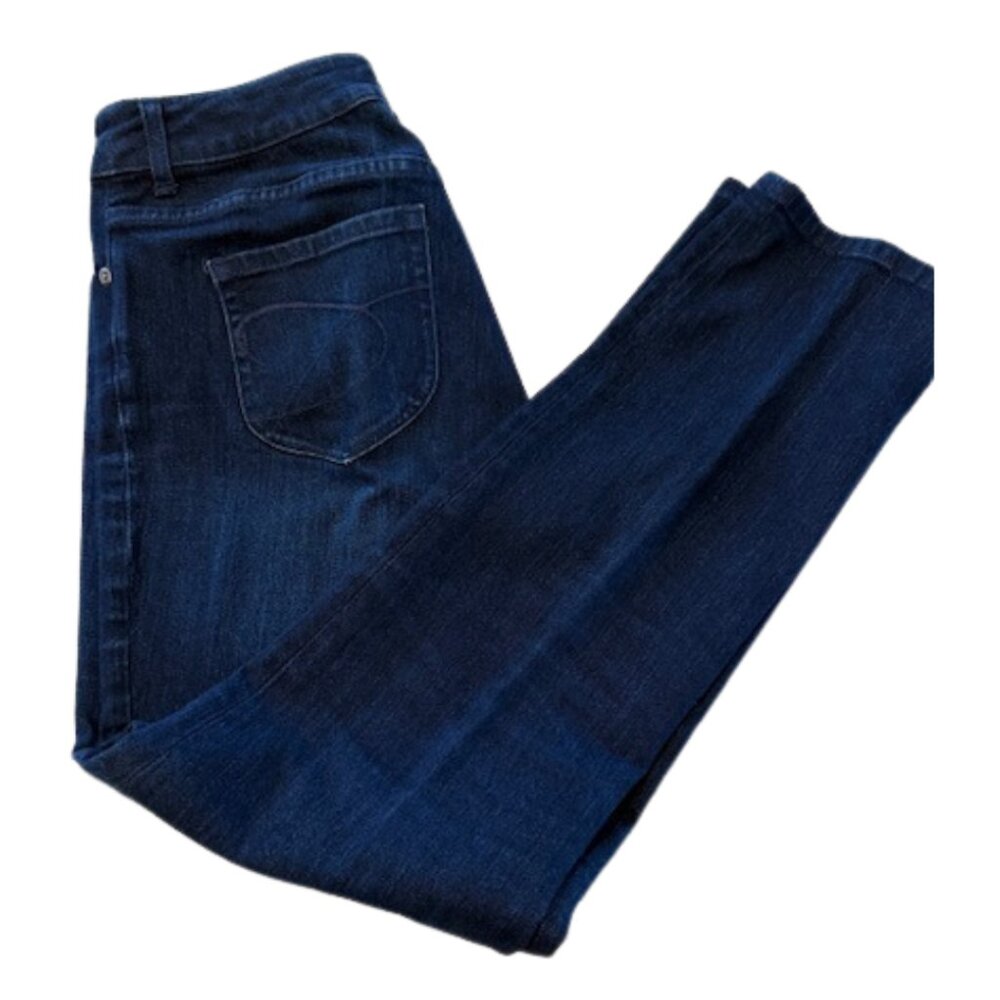 Chico's Platinum stretchy blue denim jeans